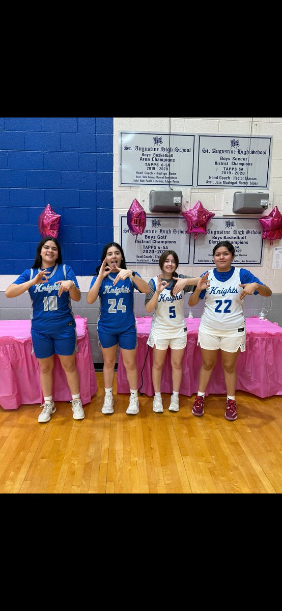 St Augustine Lady Knights 🏀 tweet media