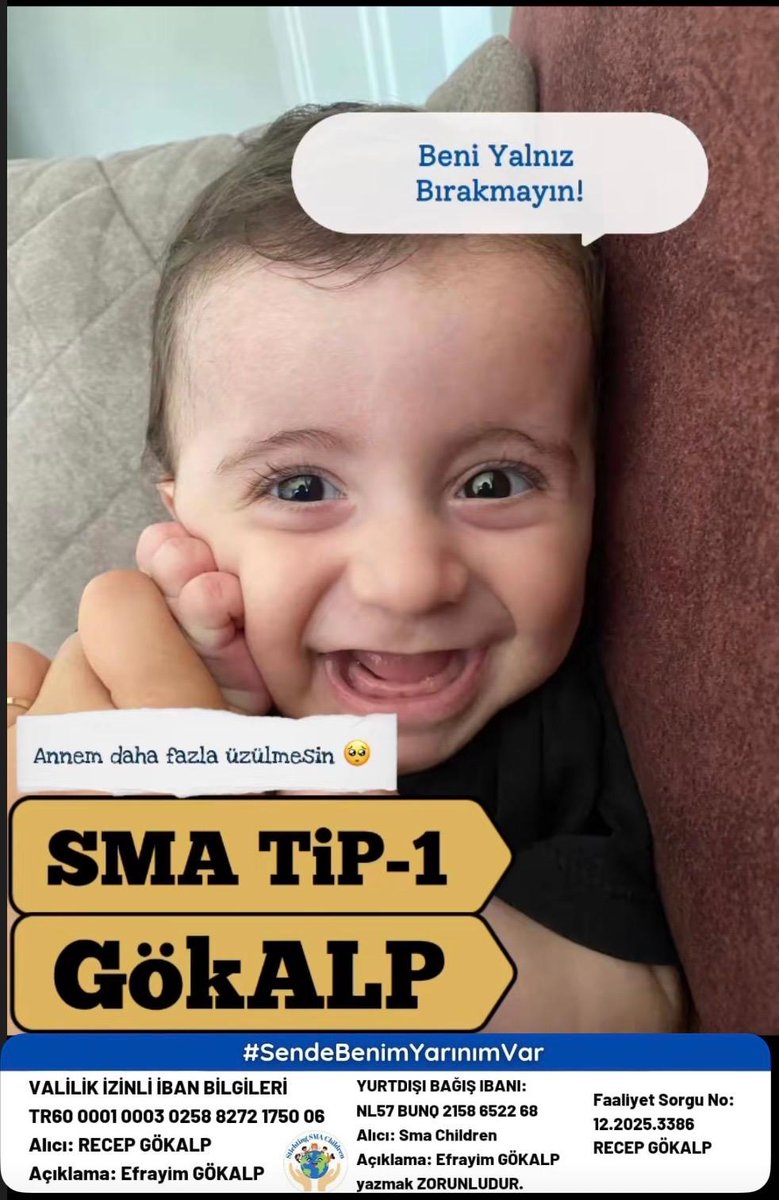 Size yalvarıyoruz bir bebeğin yaşaması için desteğinize ihtiyacımız var #EfrayimeNefesOl