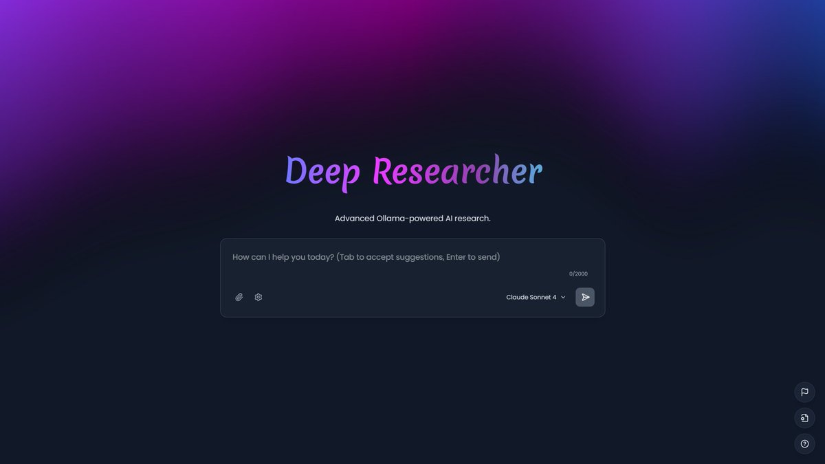 _pixelthreader_'s tweet image. Still working on the project &quot;Deep Researcher&quot;!

Would it help if this were a dedicated app, I mean for deep researching?

🤔🤔🤔