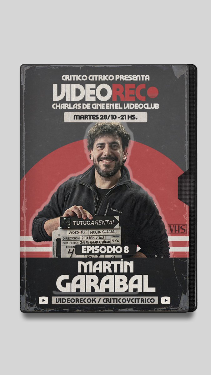 El próximo martes a las 21hs no te pierdas un nuevo episodio de Videorec, donde <a href="/martingarabal/">Martin Garabal</a> charlará junto a <a href="/criticoycitrico/">Crítico Cítrico</a> de sus películas favoritas.

Seguí a los canales de YouTube del programa y de Crítico Cítrico para ver el estreno.