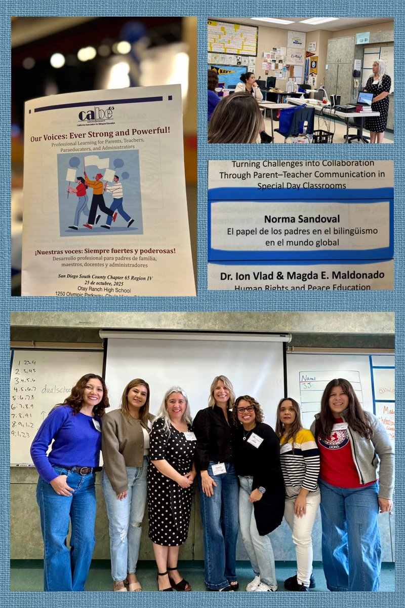 Thank you to Normal Sandoval, Principal of Nicoloff, for her timeless involvement, dedication, and support of CABE and the South County Mini-Conference! Fue un placer asistir a su sesión ~ El papel de los padres en el bilingüismo. <a href="/SBUSD_NEWS/">SBUSD NEWS</a> <a href="/EMI_SBUSD/">Paola Flores</a> <a href="/NicoloffEagles/">Nicoloff Eagles</a>