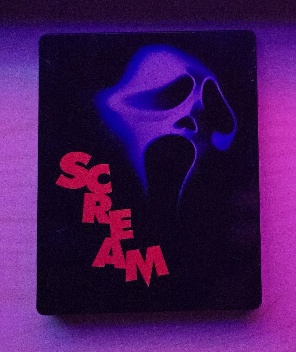 mikeycubed's tweet image. "What's your favourite scary movie?" 

Film 52 for #31DaysOfHorror and 300 for the year

#NowWatching #Scream😱 #4k #UltraHD #Steelbook with @FoxySnob

#31DaysOfHalloween #Shocktober #31DaysOfHorror2025