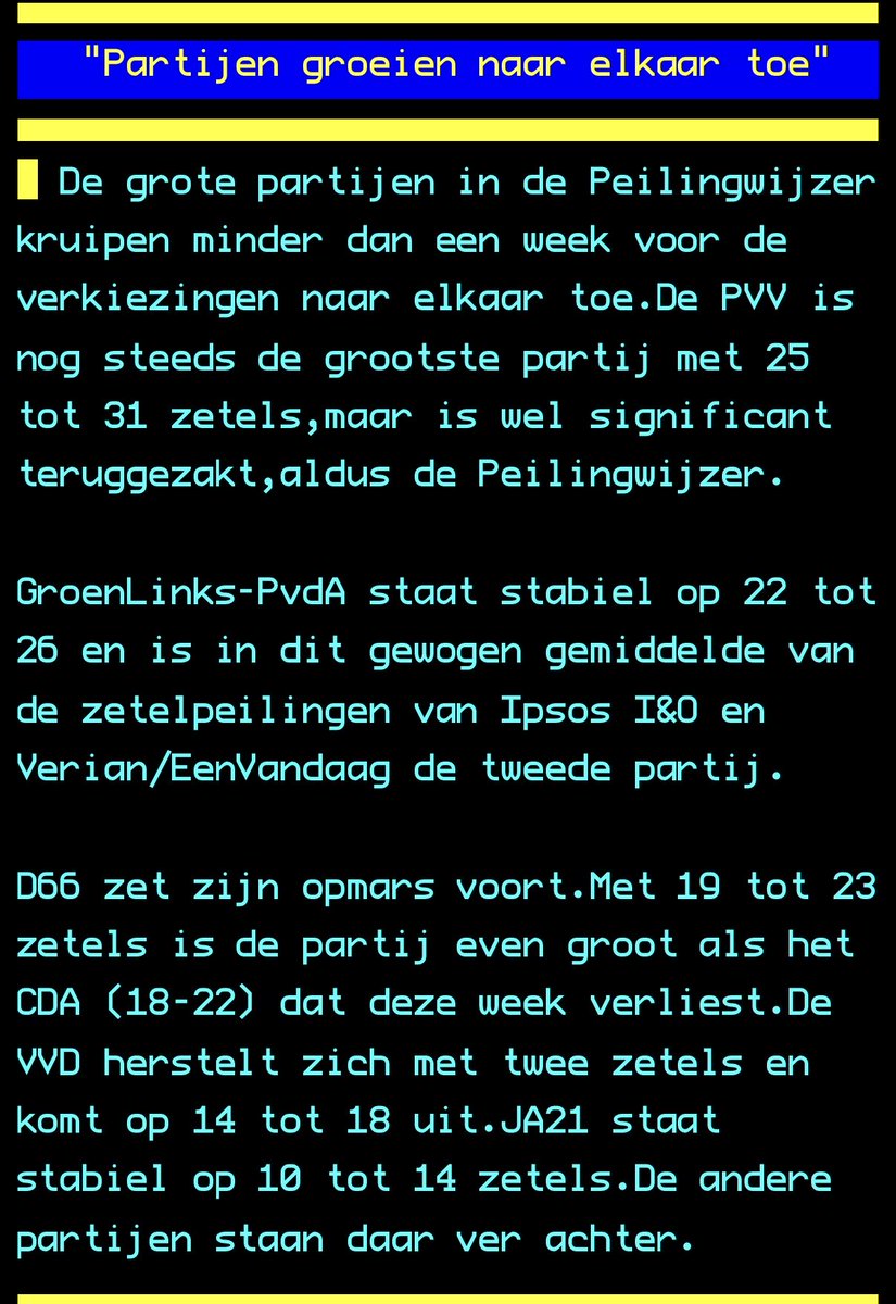 LiaFlikweert's tweet image. ⁦@NOS⁩ ⁦#presentators proberen te sturen maar ik denk niet partijen naar elkaar toe kruipen, lees hun verkiezingsprogramma’s maar eens goed ,grote verschillen 🤷‍♀️
#verkiezingen2025 
#partijen maken op debatten beloftes maar komen zij deze na 🤷‍♀️