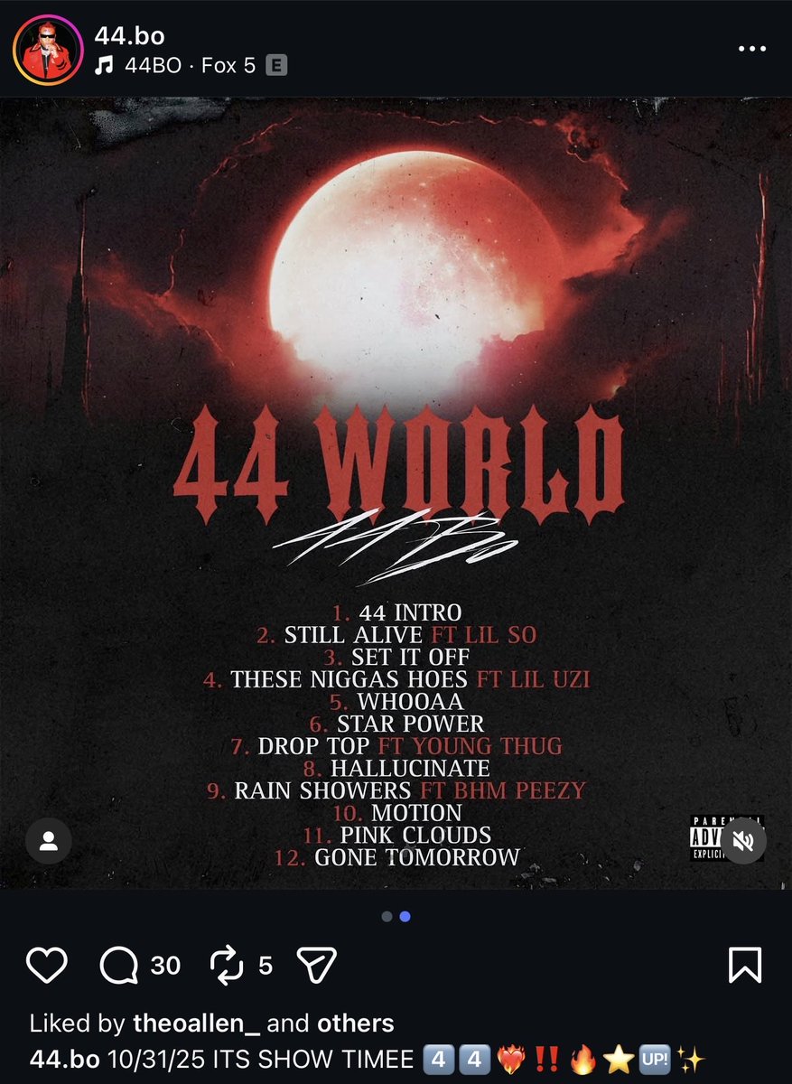lololokk16's tweet image. Lil Uzi Vert x 44BO
Halloween ๐
