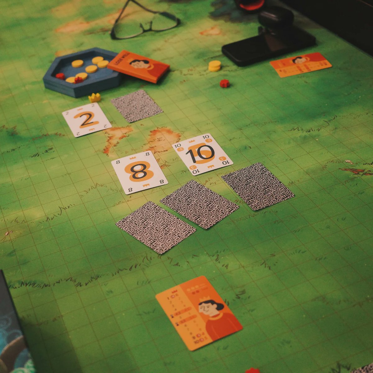 TheLibraryGamer's tweet image. Still gaming. Finally got some of these smaller games to the table.