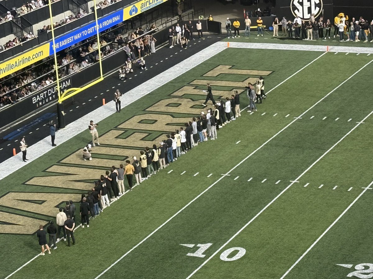 Vanderbilt is honoring the 2025 baseball team for its SEC Championship win.