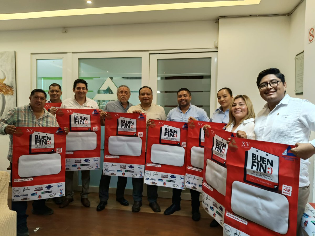 CanacoVhsa's tweet photo. Empresarios de Huimanguillo se suman a las promociones del Buen Fin 2025, que se realizará del 14 al 17 de noviembre próximo.

N https://t.co/Oaqix74BCq