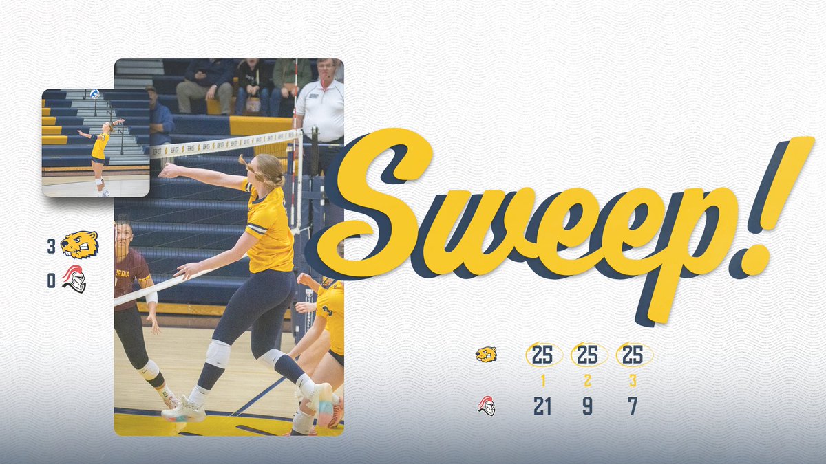 The Beavers defeat Martin Luther in 3 sets! Beavers are back in action on Friday at home against Coe! #BeaversBuild #BeaverNation #d3vb