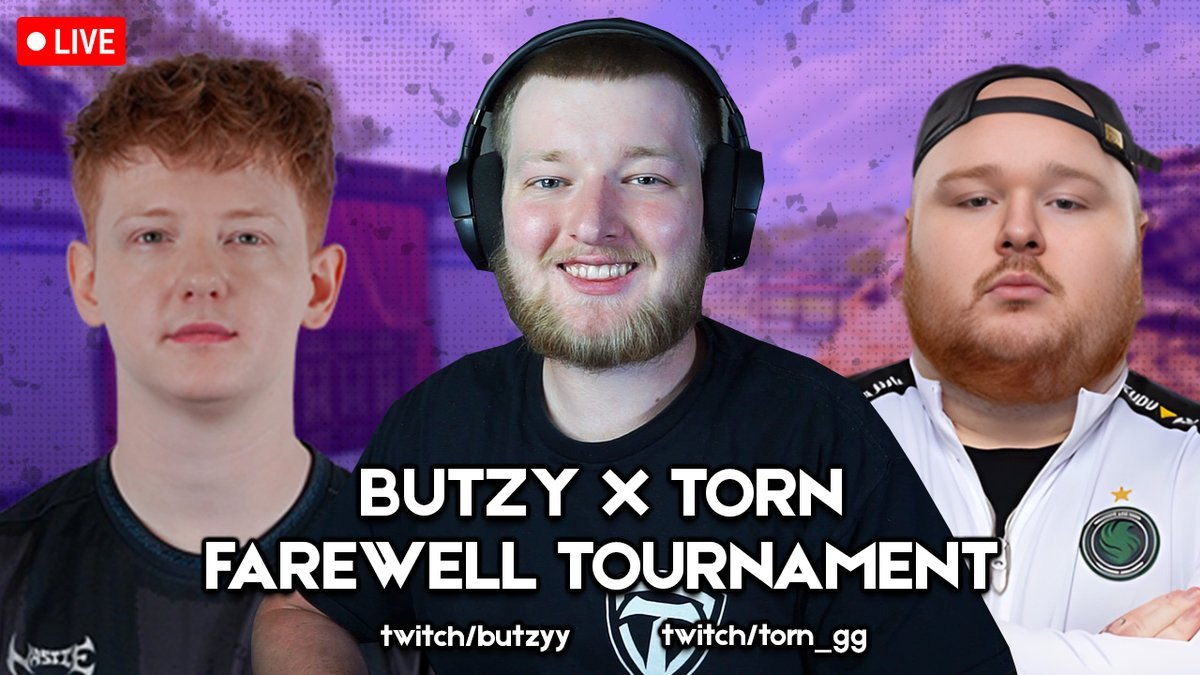 🔴 WE'RE LIVE 🔴

- FINAL BO6 TOURNAMENT!
- $760 PRIZE 🔥
- COD PROS
- WATCH PARTY VIBES 💪
- DAY 1 MATCHES

Tune in! 
🔗: twitch.tv/torn_gg