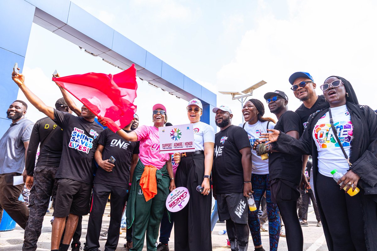 Chioma_Uzodimma's tweet photo. @atikuabagudu As your sister in this cause through First Ladies Against Cancer, I proudly stand with you. Together, we’ll keep pushing for early detection, wider awareness, and endless hope. 💕

Together, we walk. Together, we win.
#WalkAwayCancer2025 #PinkOctober #FirstLadiesAgainstCancer https://t.co/ZhZZptCCDW