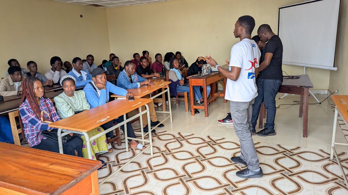 kevinKishikanyi's tweet photo. Today marked the beginning of a new year for the @gdgocucbukavu, which also represents a new mandate for me as Community Co-Organizer 🚀. I am very proud of participating in this adventure😊 and I intend to do my best to continue to bring this community ever upwards✅

#gdgocucb https://t.co/1s3lmk0NAx