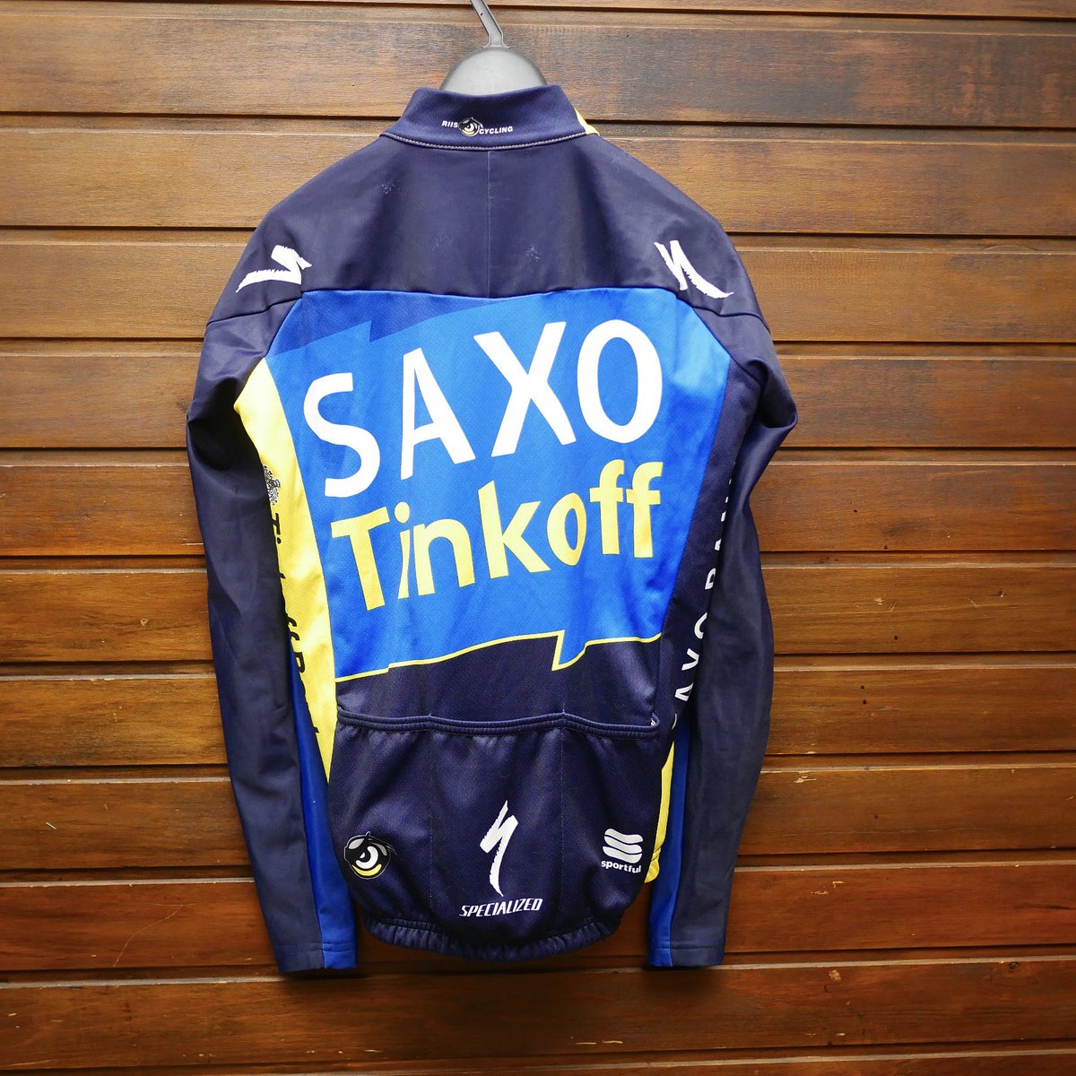 スポーツフル sportful Tinkoff SAXO 半袖 サイクルジャージ M 黄 送料230☆正規 ティンコフ＝サクソ by スポーツフル 海外 L メンズ 裏
