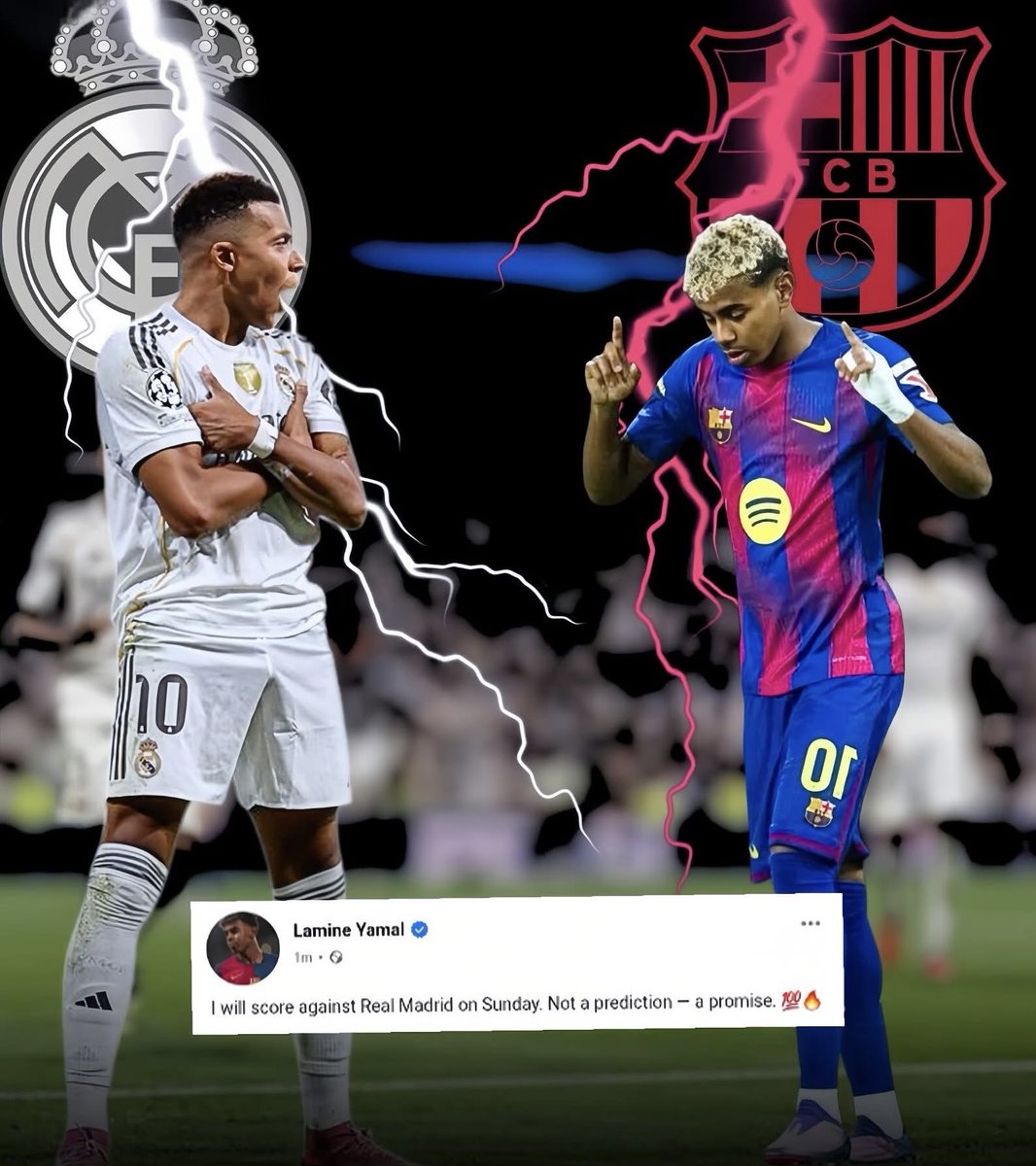 BenKobie's tweet image. LAMINE YAMAL HAS SPOKEN. SO SHALL IT BE. HE WILL DEFINITELY SCORE AND BARÇA WILL WIN. #SaveThisPost! ⚽️✌️🔥