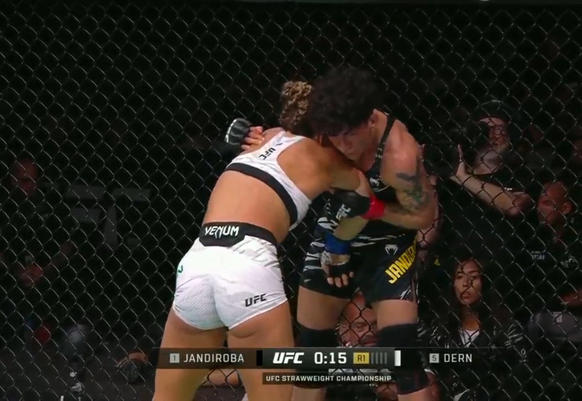 TheUFCStats's tweet image. I change my mind, clinch fests aren't that bad