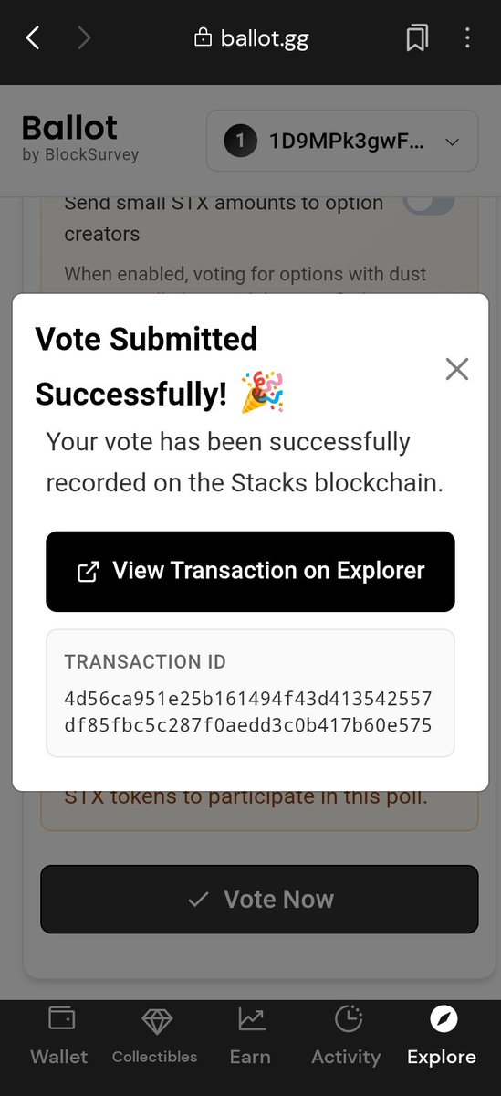 BigDanstx's tweet photo. I’ve voted for Clarity 4 (SIP-033), now it’s your turn!
#Clarity4 #AIGuild
Let’s build the future of Bitcoin together.
Vote here 👉https://t.co/yUdHRAhlCx
@LeoCoinSTX @StacksAIGuild @Stacks
👇 Watch my short video in the comments to understand why this vote matters. https://t.co/aBUMva2Cjs