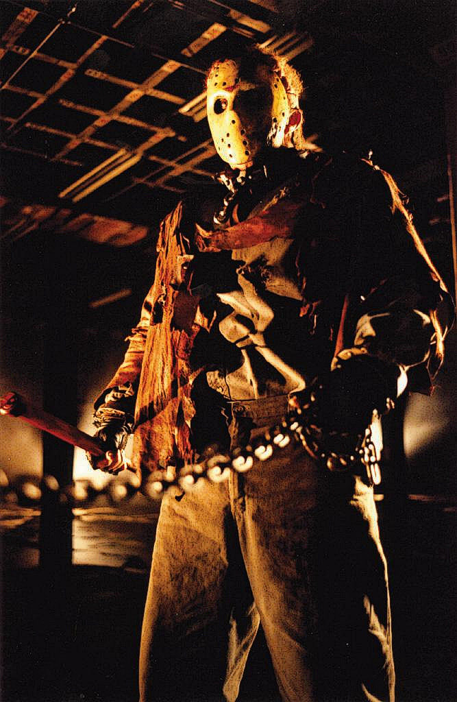 F13ARCHIVIST's tweet image. Kane Hodder as “Pre-Uber” #JasonVoorhees during the opening of #JasonX (2001) #HorrorCommunity #FridayThe13th #sifi