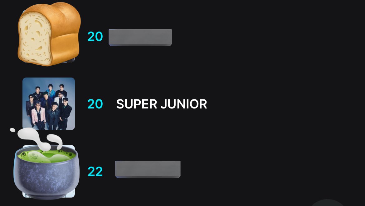 ついに20位🥺
ELFの頑張りが着々と…✨
油断せず引き続きこのまま頑張りましょう♡

#SUPERJUNIOR  #2025MAMAVOTE