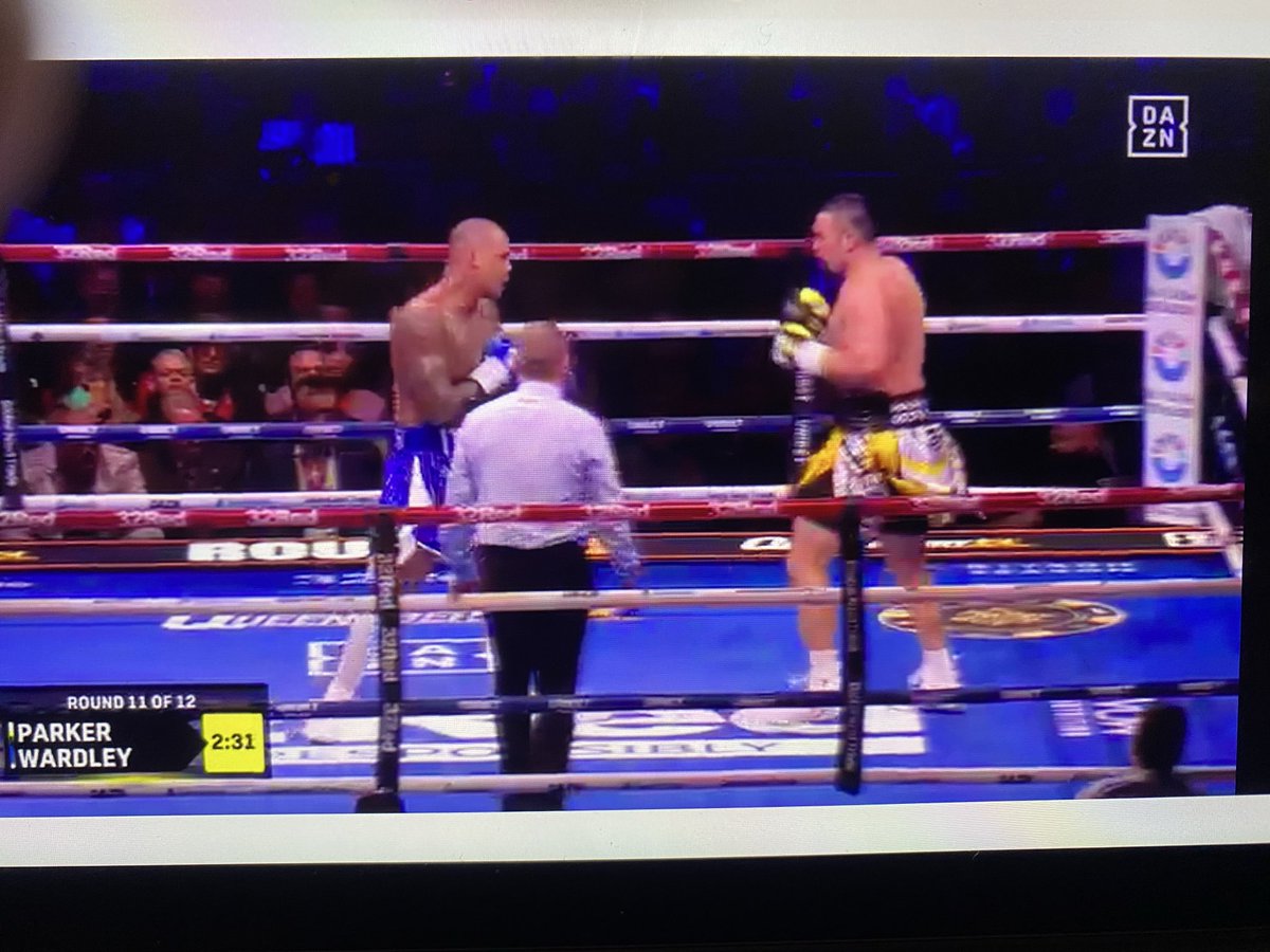 Wow…..take a bow Joseph Parker &amp; Fabio Wardley!!!! What a fight!!!!!! 🥊🥊🥊
