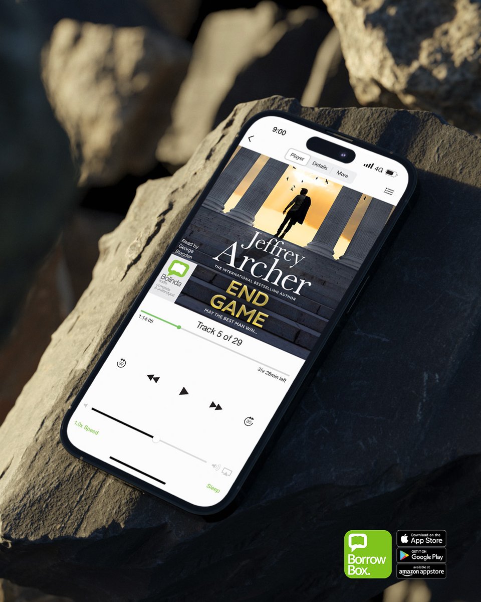 BorrowBox's tweet image. London, 2012. The eyes of the world are on Britain as the country prepares to host the Olympic Games. William Warwick and Ross Hogan returns, for one last time, in this gripping and unputdownable finale. Listen on BorrowBox now!
@Jeffrey_Archer