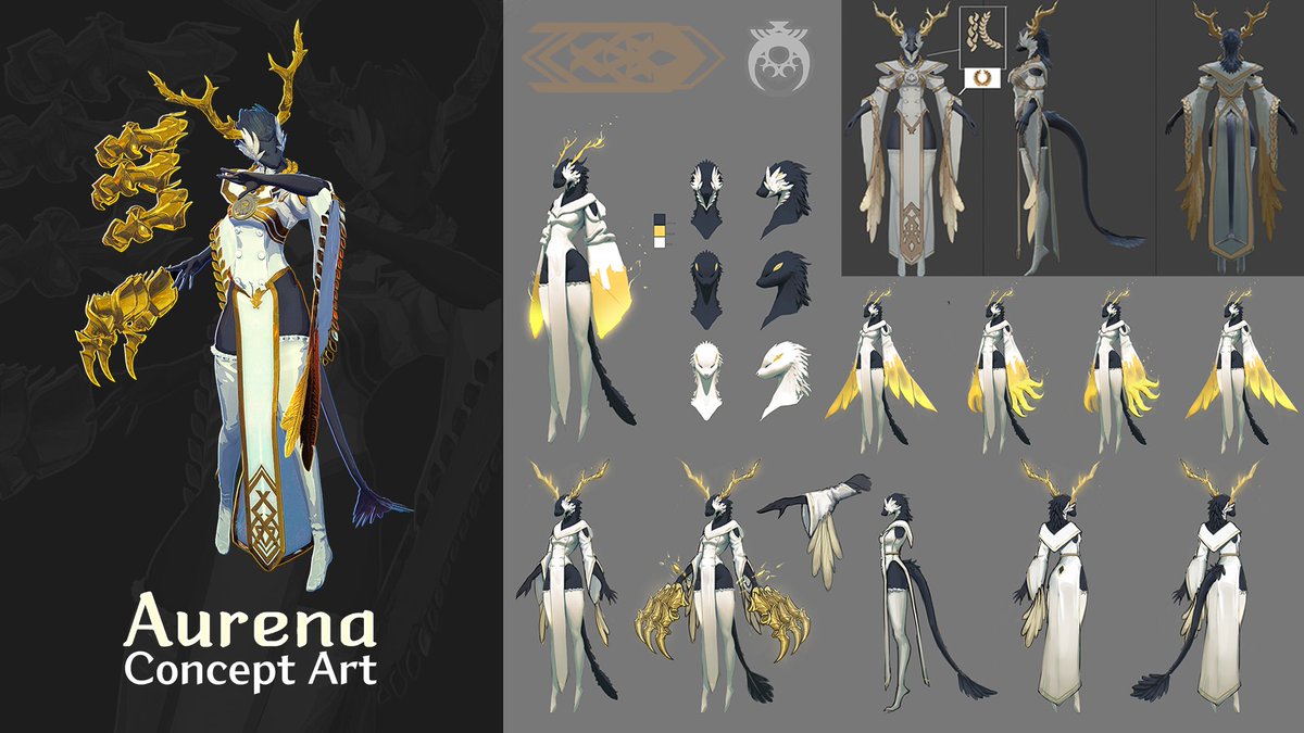 Born from light, shaped by loss. Aurena’s concept art reveals the balance between grace and strength. ✨

What detail stands out to you most? 👀
#PlayShapeofDreams