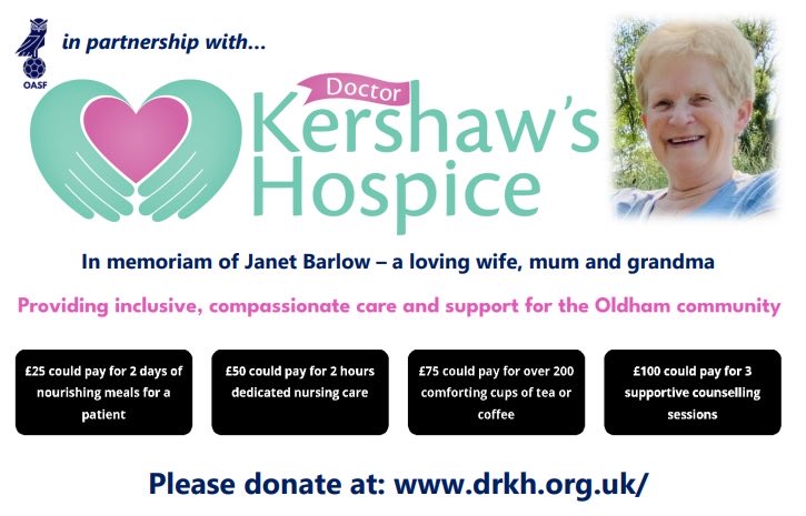 <a href="/_OASF/">Oldham Athletic Supporters Foundation</a>’s Road to the EFL sticker album will be available to buy very soon. We’d like to thank sponsors <a href="/Barlowsukltd/">Barlows UK Ltd</a>, Taylor &amp; Clifton Ltd and the hugely talented <a href="/phillsmithphoto/">Phill Smith Photography 📷</a> for giving us permission to use his images.

The album will also help support the exceptional people