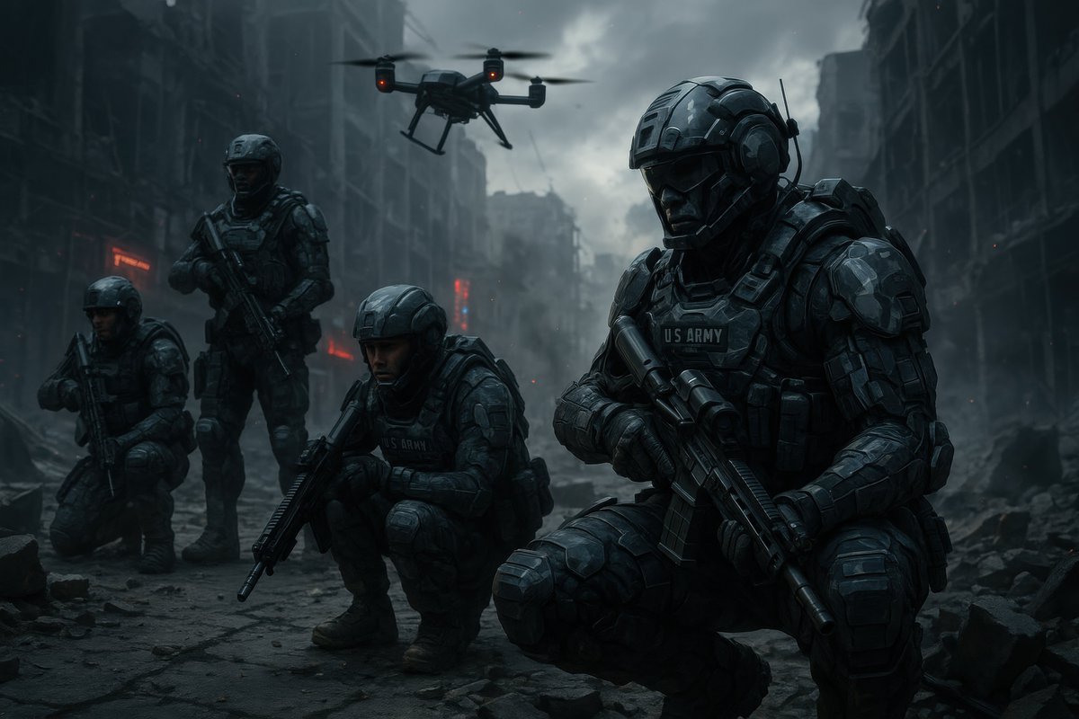 FLSQLGeek's tweet image. #usarmy #aiart #futurism #sciencefiction #scifiart 
redbubble.com/people/YumiLif… teepublic.com/user/yumelife zazzle.com/store/yumelife