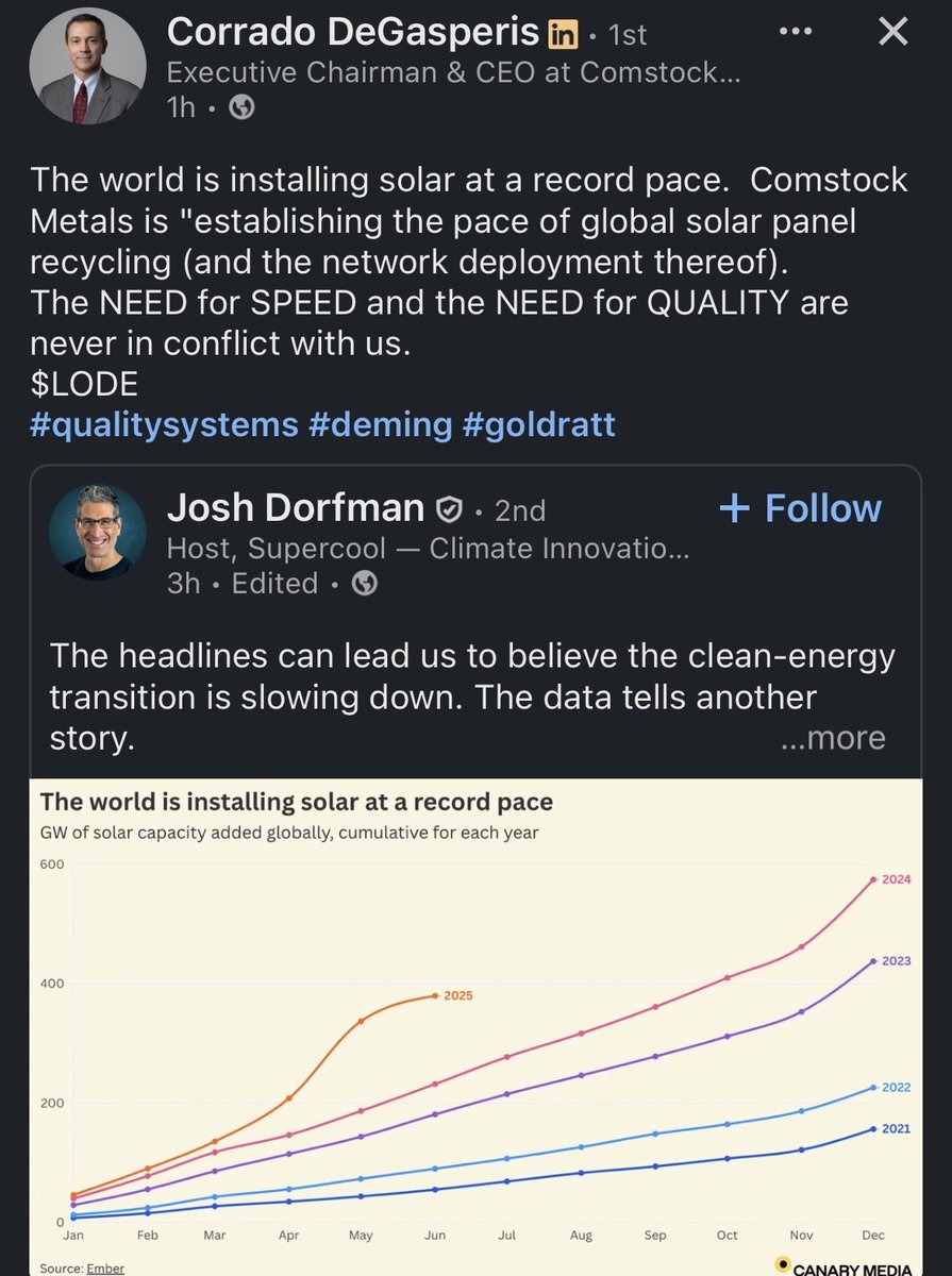 alessandrobanca's tweet image. $LODE #ComstockMetals #qualitysystems #deming #goldratt