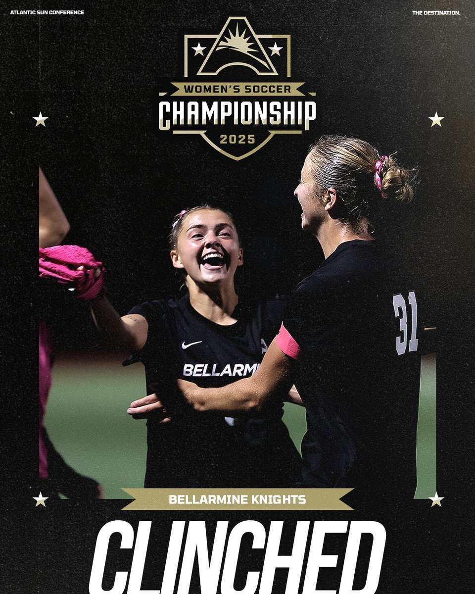The Knights are locked in for the postseason‼️

<a href="/BUKnightsWSOC/">Bellarmine Women's Soccer</a> x #ASUNWSOC