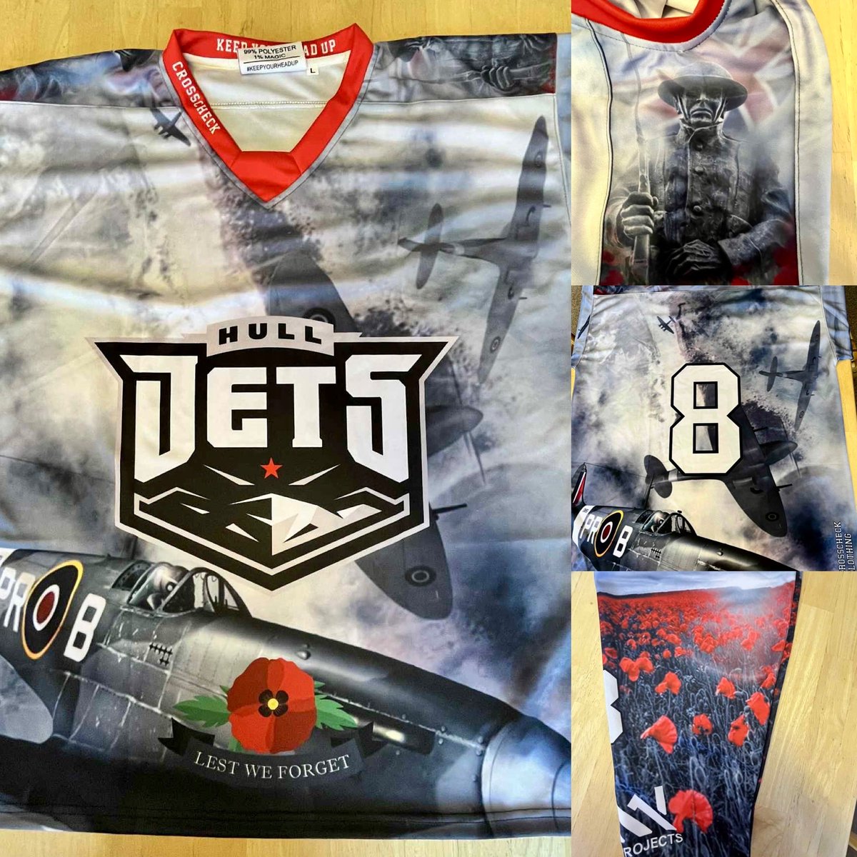 Cross Check Clothing (@crosscheckuk) on Twitter photo A very important delivery for <a href="/HullJetsHockey/">Hull Jets</a> - always proud to be a part of these moments. #LestWeForget #TEAMCROSSCHECK A very important delivery for <a href="/HullJetsHockey/">Hull Jets</a> - always proud to be a part of these moments. #LestWeForget #TEAMCROSSCHECK