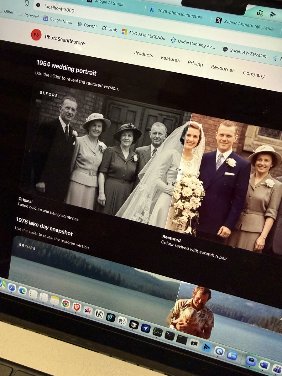 _ZaniarAhmadi's tweet image. Working on a before/after slider. I need sample images (with permission).
 #buildinpublic #uiux #webdev #photos