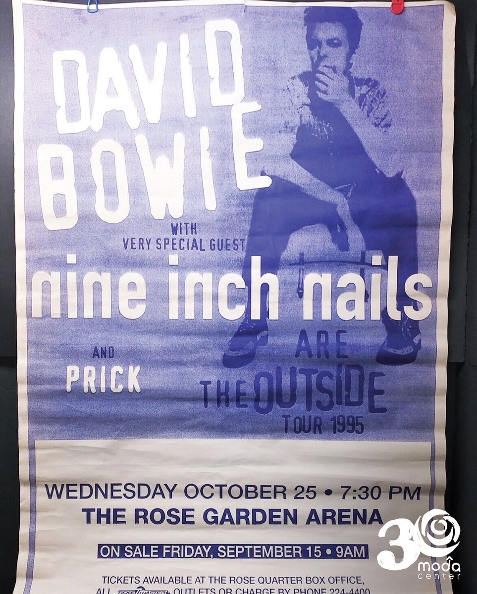 ModaCenter's tweet image. We’re turning 30! 🥳 To celebrate 3 decades of memories, we’re taking it back to where it all began. Our very first concert: The Outside Tour featuring @DavidBowieReal and @nineinchnails on 10/25/1995. 🌹
Were you there?
#ModaCenter30
