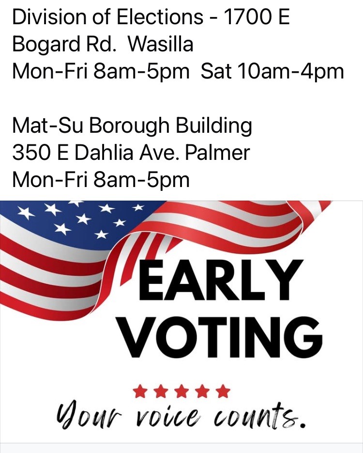 Make your plan! Go vote!! 🗳️
Tell 10 friends! Or, take them with you. 
Voter turnout is a must! 
Election day is Tuesday, November 4th!🇺🇸