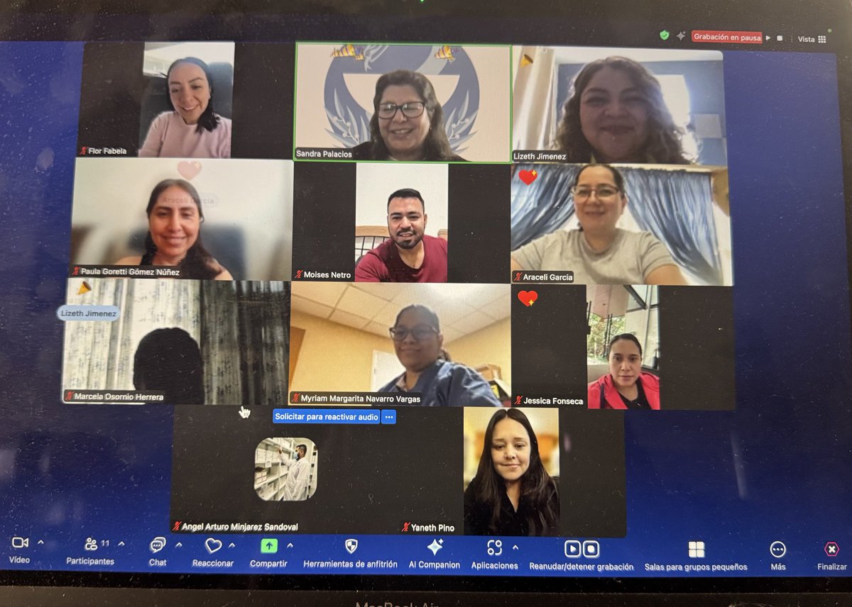 Amexfoh's tweet photo. Concluyó el Curso de Fundamentos de Farmacia Oncolologica 2a edición 
Gracias a todos los participantes por su entusiasmo y dedicación 
Gracias a los profesores nacionales e internacionales que participaron https://t.co/Ca1FUMVezI
