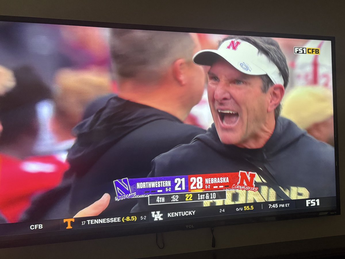 Not talking about this guy enough. 

Mike Ekeler’s resurrection of Nebraska’s special teams has been simply incredible! #GBR 🎈🏈