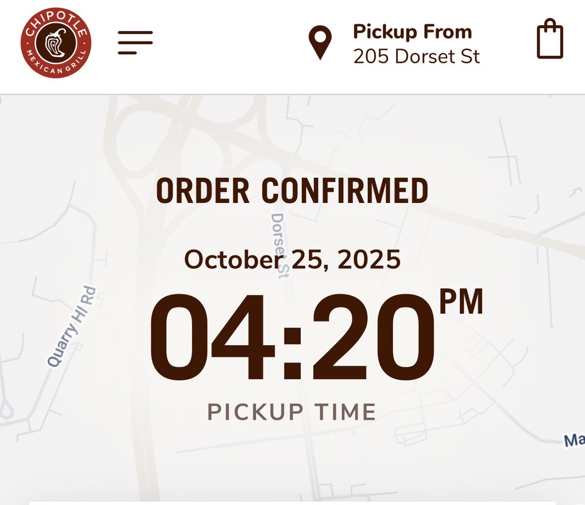 I might be a minute or so late.