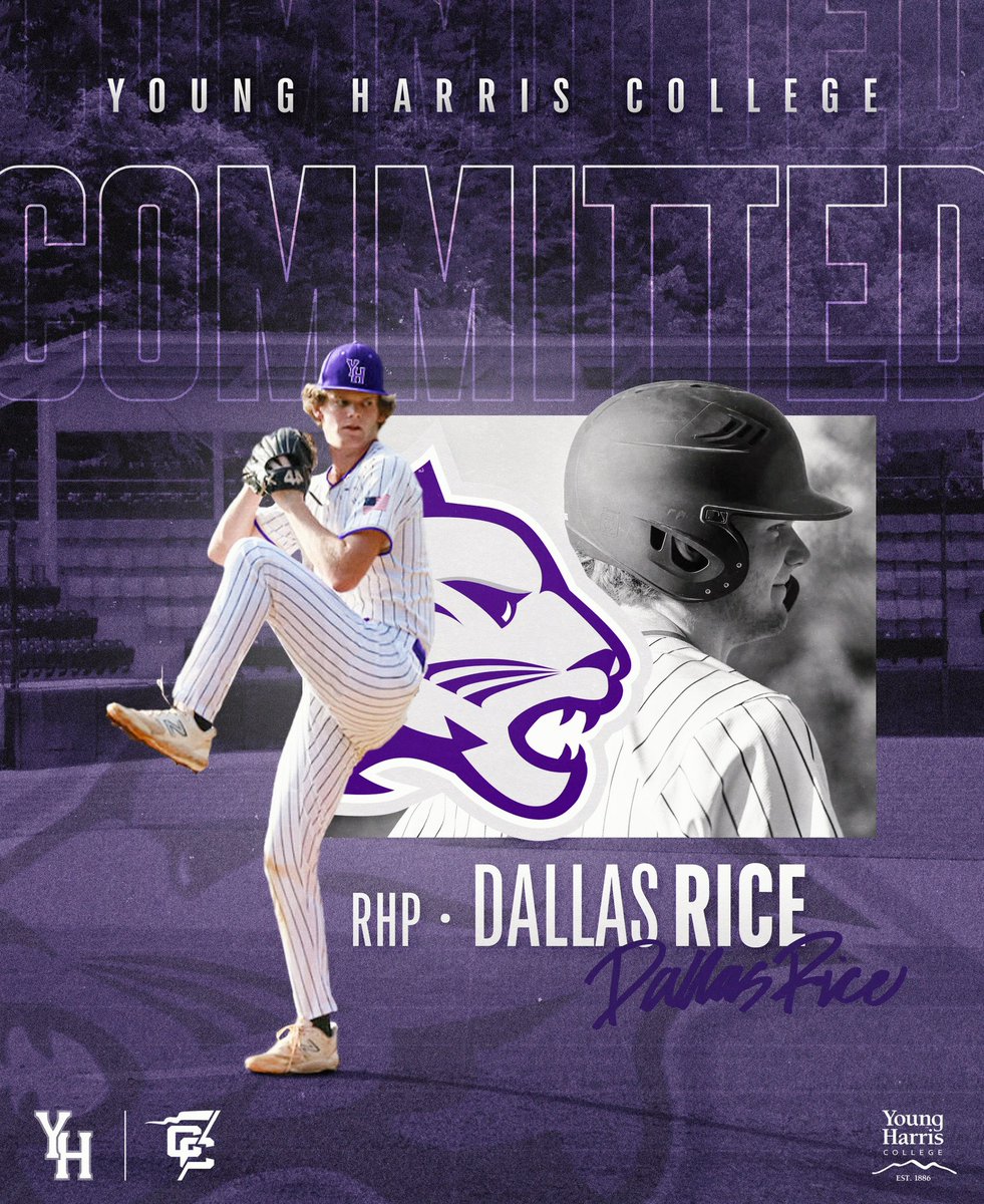 Proud &amp; excited to announce my commitment to Young Harris College. Thanks to my parents for the countless hours poured into me and most of all thank God for blessing me with the opportunity to pursue my dream. Thanks to  <a href="/CoachWaggs22/">Stephen Waggener</a> and <a href="/corleyreynolds9/">Corley Reynolds</a> Go Mountain Lions!