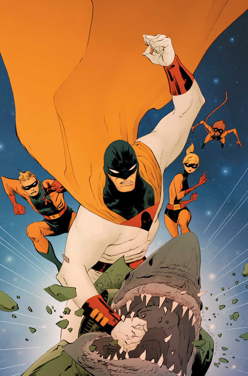 DynamiteComics's tweet image. Monday is the Final Order Cutoff for Space Ghost Vol 2 #5 from David Pepose and Jonathan Lau. Look for the cover by Jae Lee. Also available in Virgin.
#spaceghost #davidpepose #jonathanlau #jaelee
dynamite.com/htmlfiles/view…