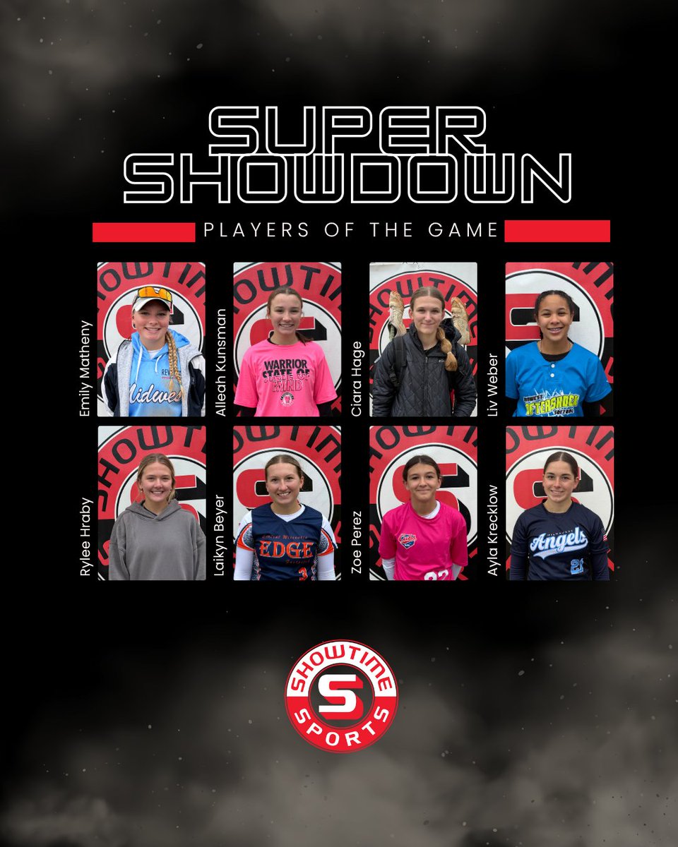 Players making plays on day 1 of the Super Showdown! @e_mmath18 @a_kunsman10 @ciarahage_51 @ryleehraby <a href="/laikbeyer03/">Laikyn Beyer</a> @aylak2027