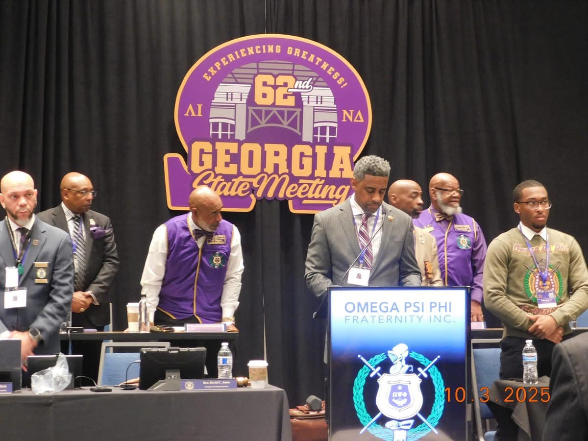 ElectRegHarris's tweet photo. Georgia! Georgia! 
The Spirit of Omega is alive and moving through this Great State! The Statewide Organization has truly been on the GRAZE — the Grind and the Haze — pressing forward with purpose and power. https://t.co/Z4AdVWsi2V