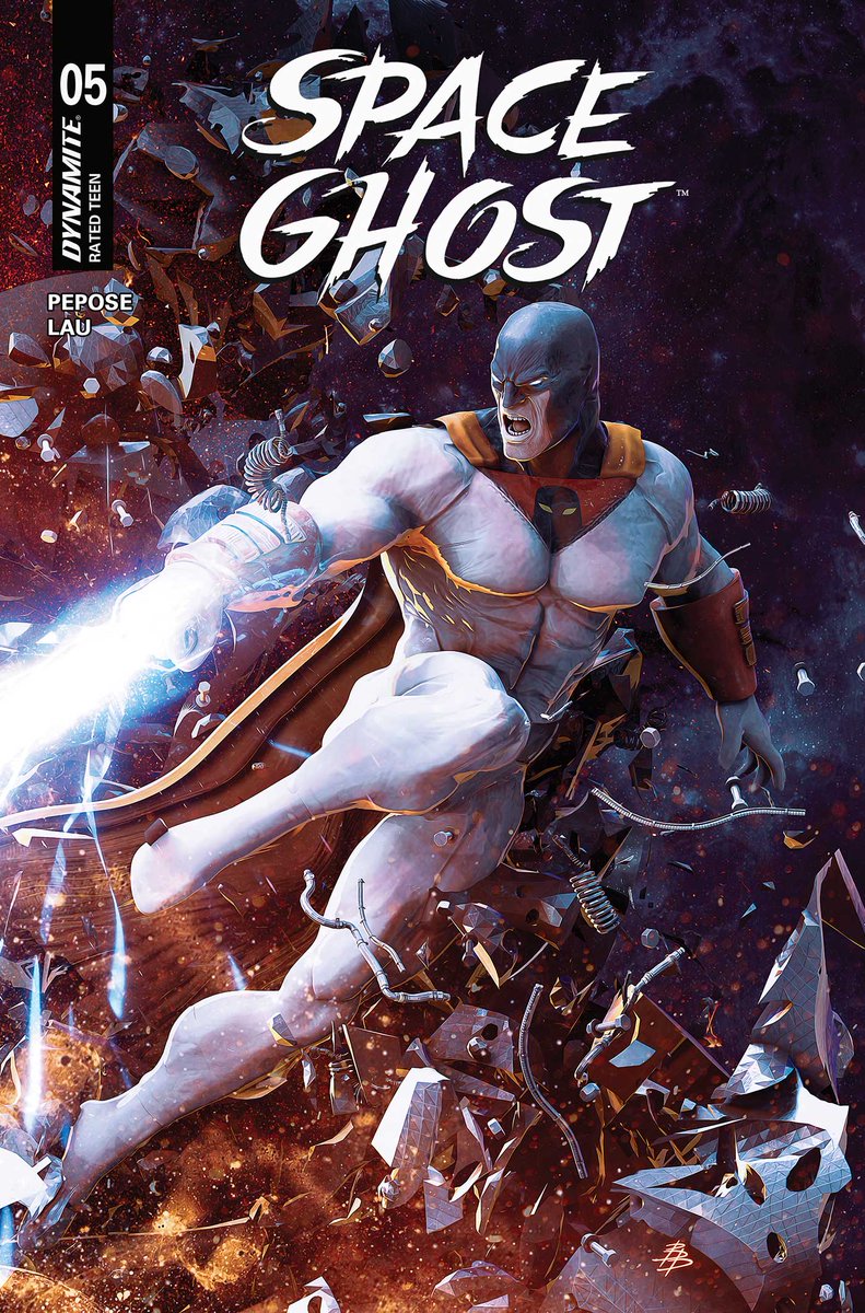 DynamiteComics's tweet image. Monday is the Final Order Cutoff for Space Ghost Vol 2 #5 from David Pepose and Jonathan Lau. Look for the cover by Bjorn Barends. Also available in Virgin.
#spaceghost #davidpepose #jonathanlau #bjornbarends
dynamite.com/htmlfiles/view…