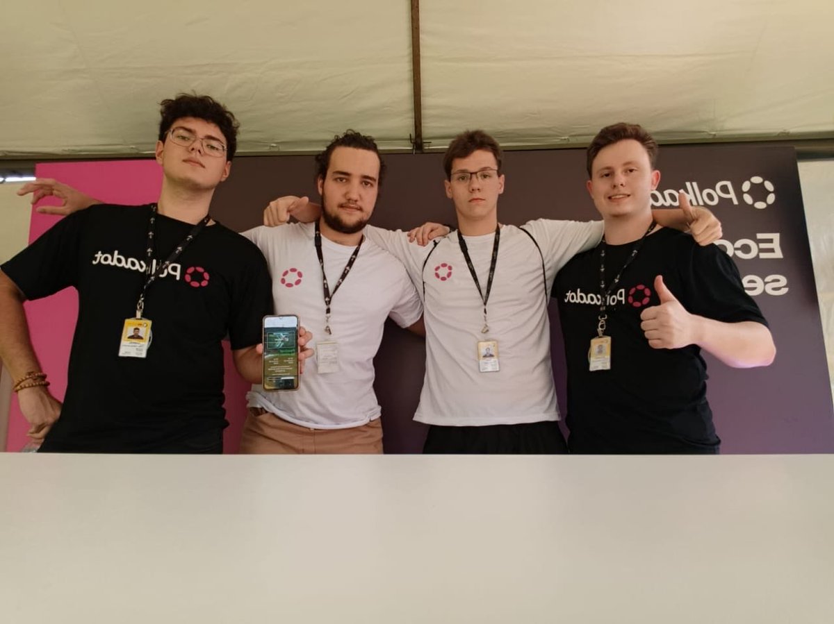 During these days of the event a lot of work was done you must have noticed some new faces. 

Gabriel, Arthur , Vicentini and Edu Gallina.

In addition to <a href="/SunsetLabsBD/">Sunset Labs</a> team with me and <a href="/gabekoin/">GabeKoin</a>

These young Chads. They are students of the computer science course at Unioeste and