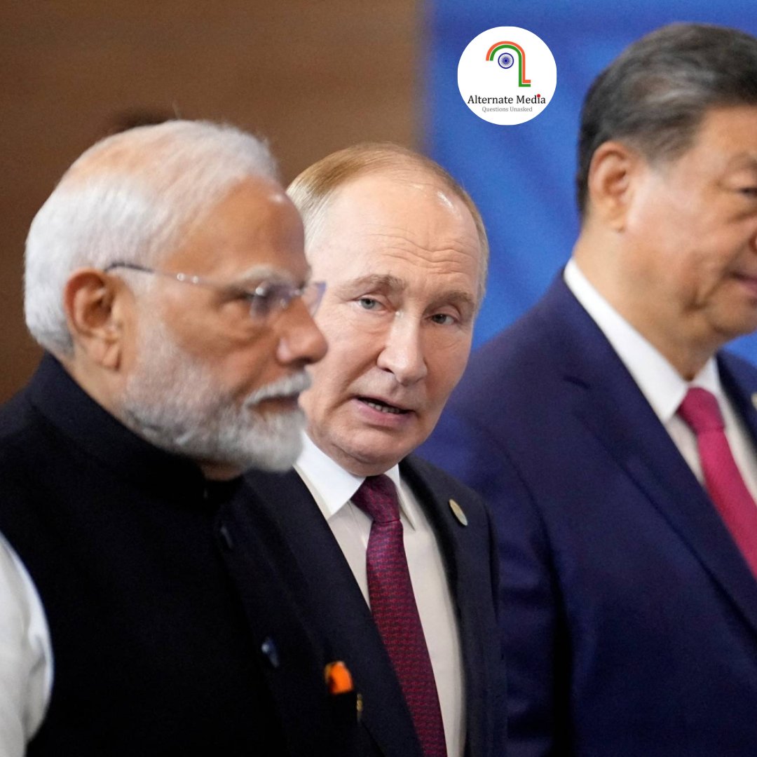 AlternateMediaX's tweet photo. ⚡️Trump: "China is cutting back very substantially on the purchase of Russian oil. India is cutting back completely."
When you realize your best clients just ghosted you… 🛢️😭
#OilDrama #TrumpTea #Russia #China #India #Geopolitics