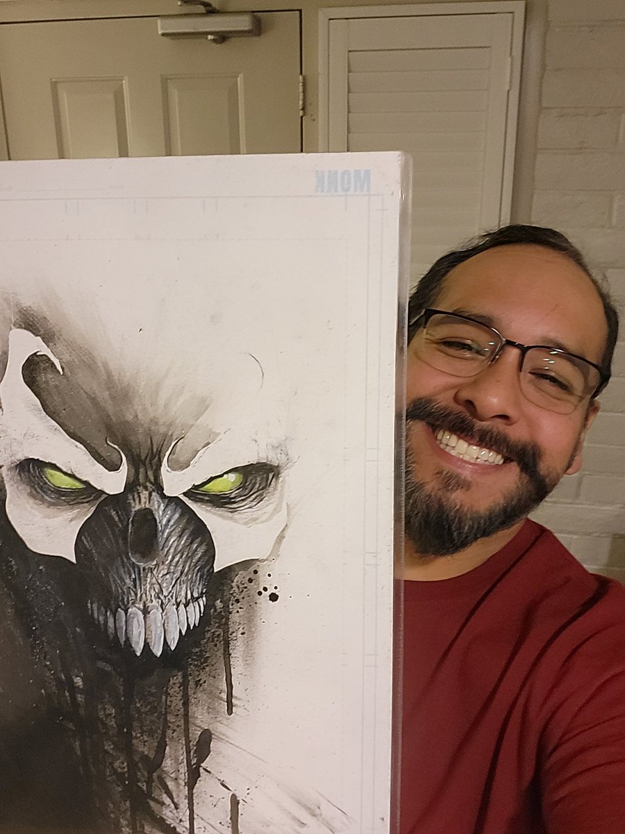 And here's the original art! - #SpawnHunter #Spawn