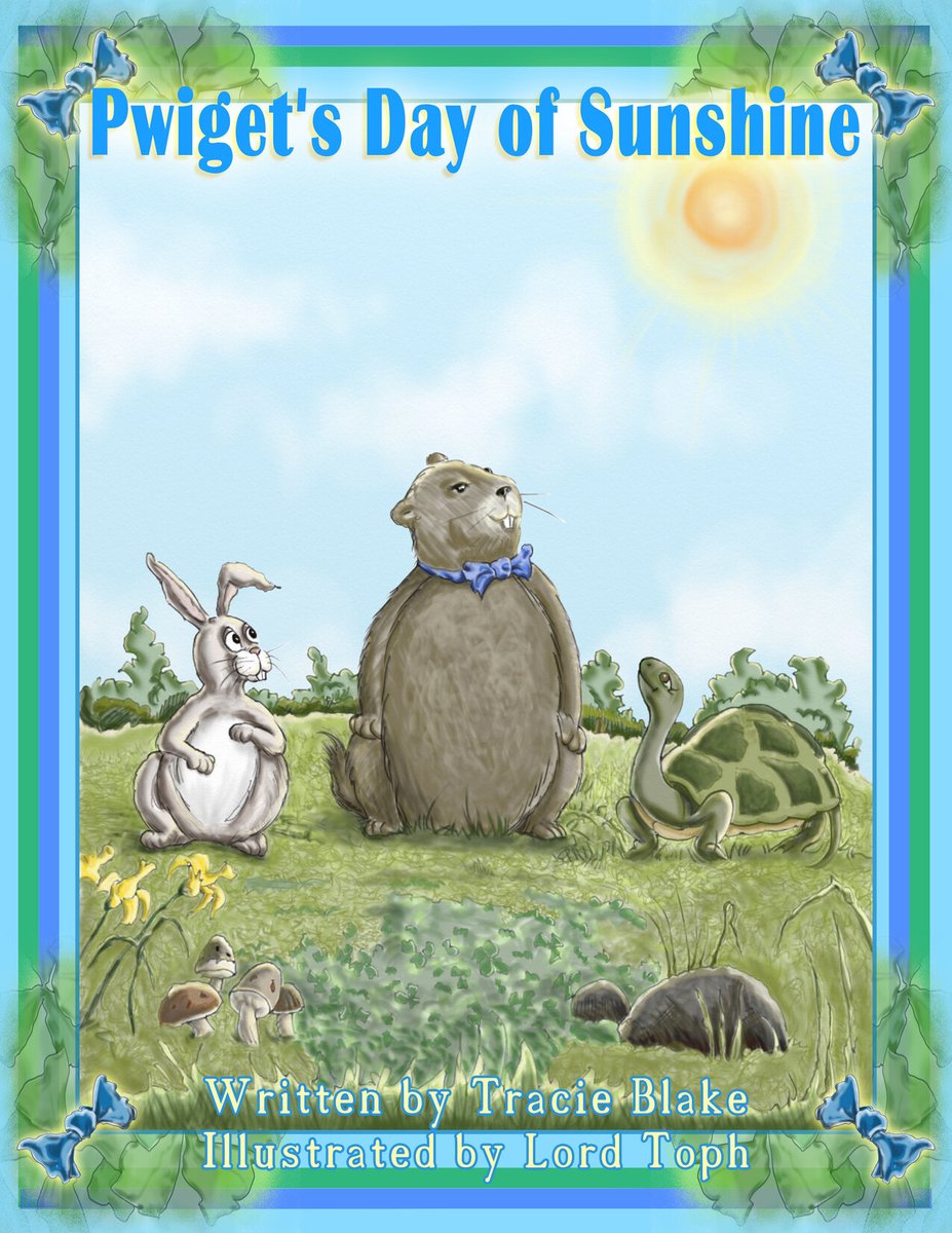 StarFieldStory's tweet photo. We’re proud to announce the publication of “Pwiget’s Day of Sunshine: Adventures on Dancing Rabbit Creek” — a charming new children’s book by first-time author Tracie Blake, beautifully illustrated by @TheLORDTOPH. https://t.co/8yi2SznlJl #picturebooks #NewRelease https://t.co/J40YMRsVq0