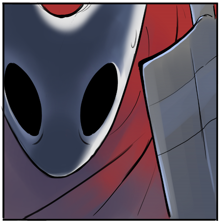 what if i come over and stare at you like this 

#Silksong #Hornet