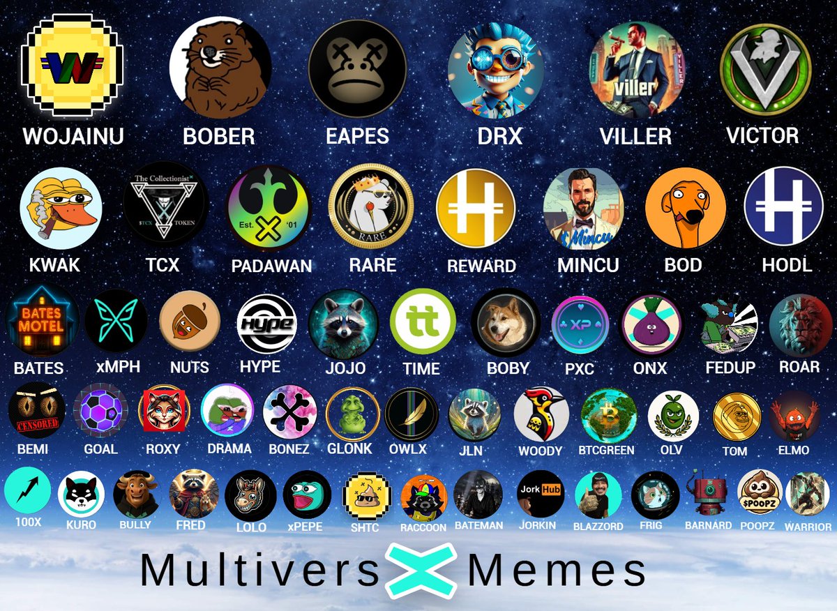 catalin_beres's tweet image. 🚨 #MultiversX projects that endure...
Still here. No hype, no noise, just those who keep building. 🔥

🚀 MarketCap Titans
🤑 $WOJAINU @Woja_inu $2.1M
🦫 $BOBER @BoberCTO $962K
🐒 $EAPES @EAPESCLUB $209K
👨‍⚕️ $DRX @DoctorX_Meme $206K
🤵‍♂️ $VILLER @viller0214 $123K
🙋‍♂️ $VICTOR…