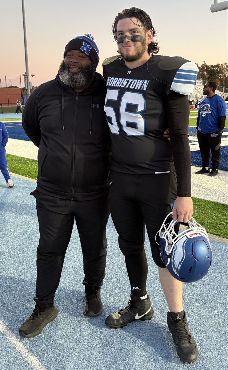 Sr Night! Thank you to my team, coaches, staff and AD/AAD. Especially my parents! 

<a href="/NtownFootball/">Norristown High Football</a> 
<a href="/NorristownAth/">Norristown Athletics</a> 
<a href="/NorristownASD/">Norristown Area School District</a>