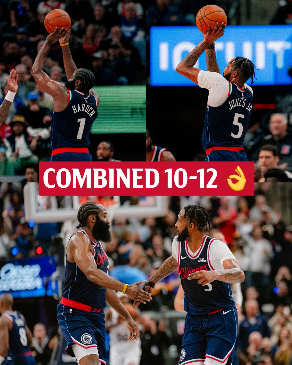 UNO & DJ lit it up from beyond the arc 👌🎯
Both hit 5 threes & combined for 10-12 from three!