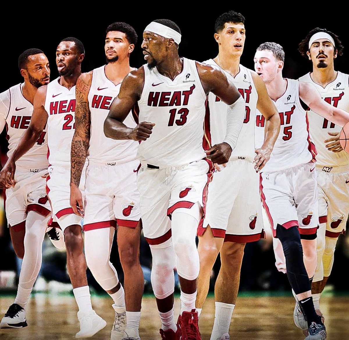 ππππ©πΎπͺπ‘π©πͺπ§π (@wadexflash) on Twitter photo Miami HEATβs league ranking: (Min. 2 games played)
- 133.5 PPG (1st in NBA)
- 49.5 FGM (1st in NBA)
- 41.3 3P% (2nd in NBA)
- 52.0 RPG (2nd in NBA)
- 30.0 APG (4th in NBA)
- 12.0 SPG (1st in NBA)
- 14.0 PD (1st in NBA)
And theyβll be adding Tyler Herro very soon. Miami HEATβs league ranking: (Min. 2 games played)
- 133.5 PPG (1st in NBA)
- 49.5 FGM (1st in NBA)
- 41.3 3P% (2nd in NBA)
- 52.0 RPG (2nd in NBA)
- 30.0 APG (4th in NBA)
- 12.0 SPG (1st in NBA)
- 14.0 PD (1st in NBA)
And theyβll be adding Tyler Herro very soon.