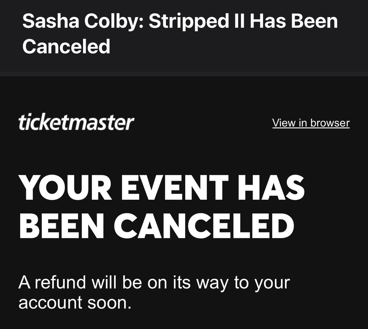 I have had such a terrible week so at this point I shouldn’t even be surprised